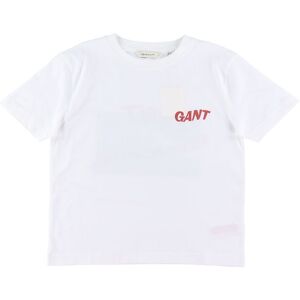 Gant T-Shirt - Surf Academy - Hvid - Gant - 13-14 År (158-164) - T-Shirt