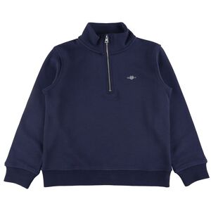 Gant Sweatshirt - Shield Half Zip - Evening Blue - Gant - 13-14 År (158-164) - Sweatshirt