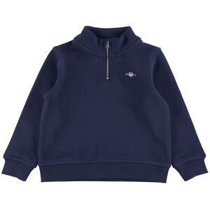 Gant Sweatshirt - Shield Half Zip - Evening Blue - Gant - 7-8 År (122-128) - Sweatshirt