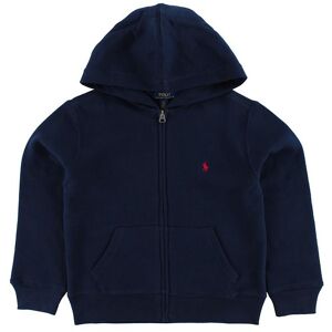 Polo Ralph Lauren Cardigan - Sweat - Navy M. Logo - Polo Ralph Lauren - 8 År (128) - Cardigan