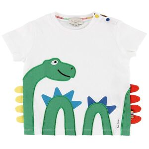 Paul Smith Baby T-Shirt - Telmo - Hvid M. Søslange - Paul Smith - 68 - T-Shirt