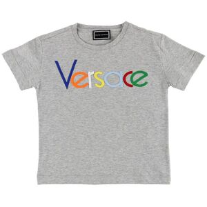 Young Versace T-Shirt - Gråmeleret M. Farver - Versace - 5 År (110) - T-Shirt