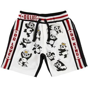 Dolce & Gabbana Shorts - Sweat - Sort/hvid M. Pandaer - Dolce & Gabbana - 4 År (104) - Shorts