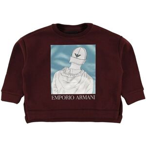 Giorgio Armani Emporio Armani Sweatshirt - Bordeaux M. Print - Emporio Armani - 4 År (104) - Sweatshirt