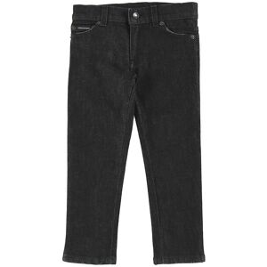 Dolce & Gabbana Jeans - Sort Denim M. Basketbold - Dolce & Gabbana - 4 År (104) - Jeans