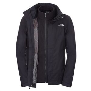 The North Face Mens New Evolve II Triclimate Jacket, Black S