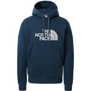 The North Face Mens Light Drew Peak Pullover Hoodie, Monterey Blue 32