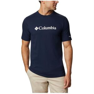 Columbia Sportswear Columbia CSC Basic Logo Short Sleeve Mens, Collegiate Navy