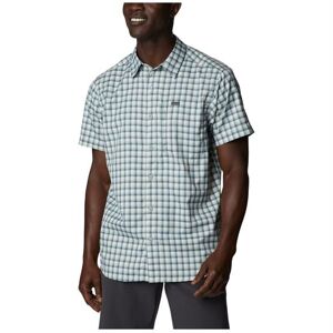 Columbia Sportswear Columbia Silver Ridge Utility SS Shirt Mens, Niagara Plaid