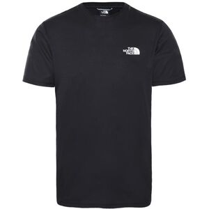 The North Face Mens Reaxion Red Box Tee, Black / White XL