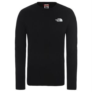 The North Face Mens L/S Red Box Tee, Black 40,5