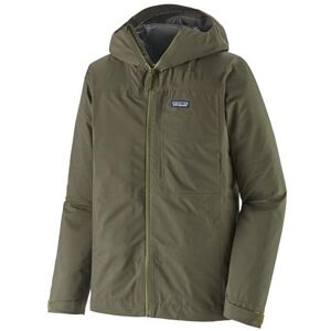 Patagonia Mens Boulder Fork Rain Jacket, Basin Green