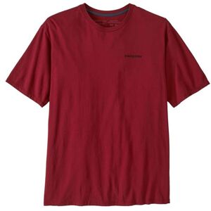 Patagonia Mens P-6 Mission Organic T-Shirt, Wax Red S