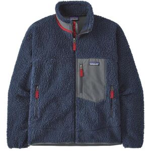 Patagonia Mens Classic Retro-X Jacket, New Navy / Wax Red XS