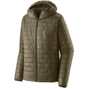 Patagonia Mens Nano Puff Hoody, Sage Khaki L