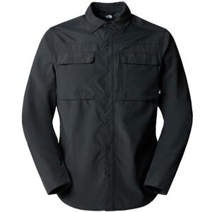 The North Face Mens L/S Sequoia Shirt, Asphalt Grey