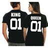 Highstreet King t-shirt eller Queen t-shirt 01 print Medium - Queen