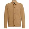 Boss Relaxed-fit button-up jacket with patch pockets