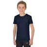 Trigema Boy's  Cotton Spandex Boy's T-Shirt Blue 10 Years