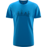 Haglöfs Men's Camp Tee Nordic Blue S, Nordic Blue