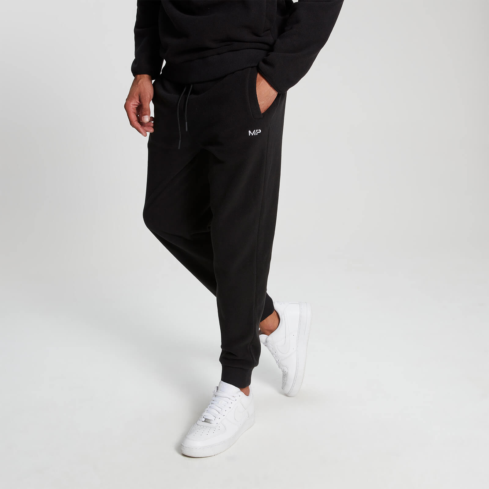 MP Essentials fleecejoggers til mænd – Sort - S