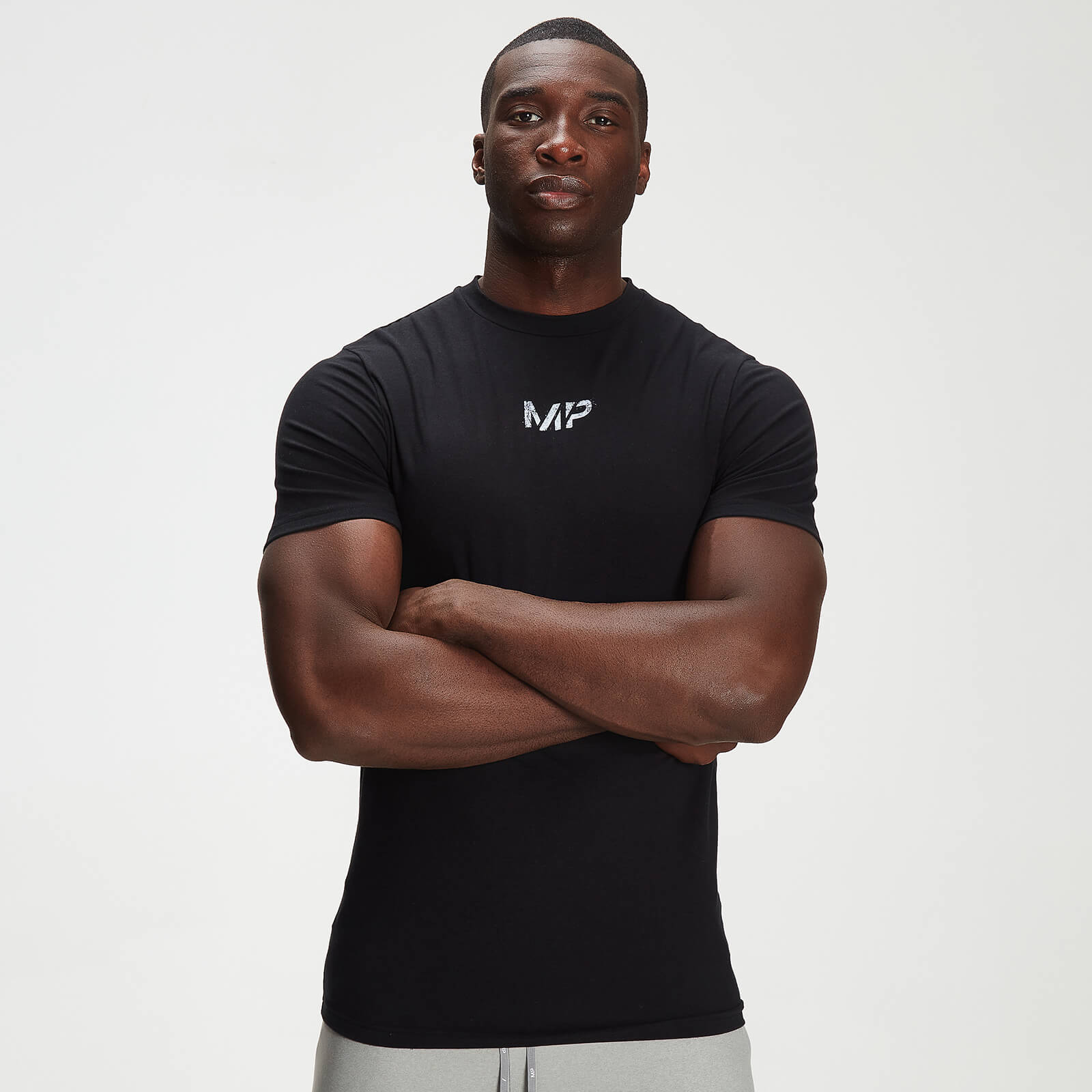 MP Adapt drirelease® Grit Print T-shirt - Sort - S