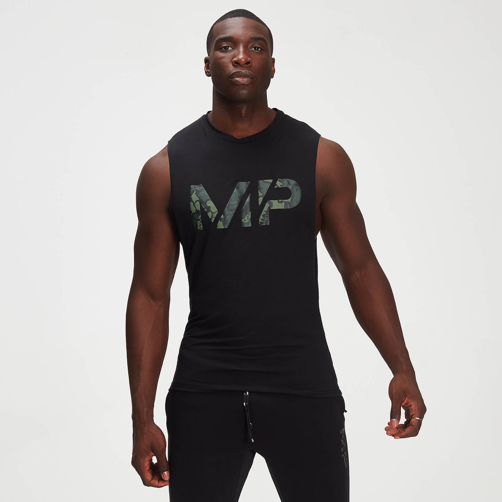 MP Adapt drirelease® Camo Print Tank til mænd - Sort - L