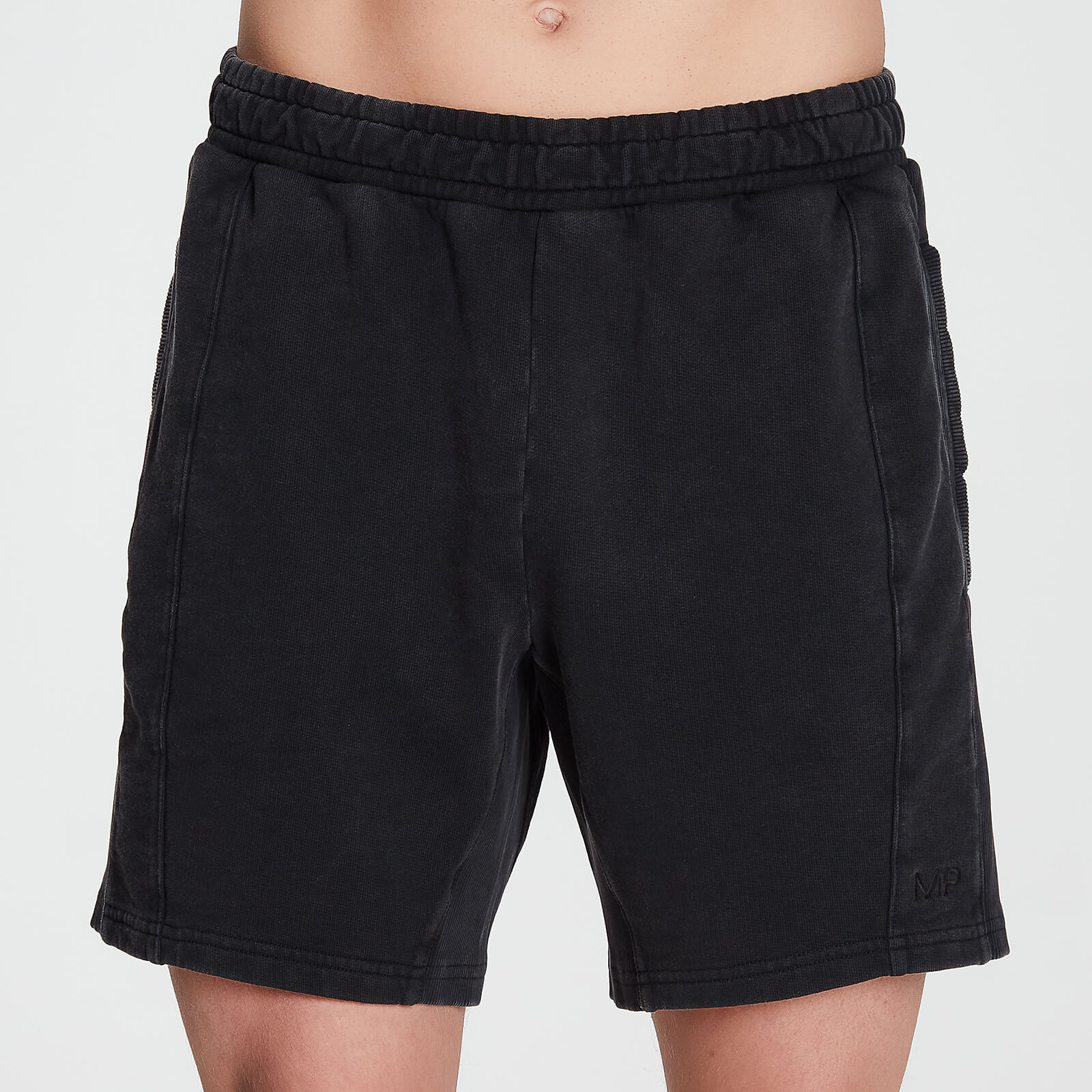 MP Men's Raw Training Shorts - Black - XXXL