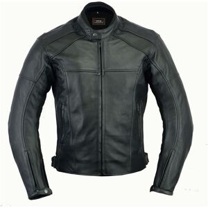 BSTAR Chaqueta Piel  Stina Rockrider Piel Envejecido Negro