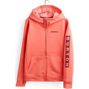 Burton OAK FULL ZIP HOODIE KIDS GEARGIA PEACH HEATHER M