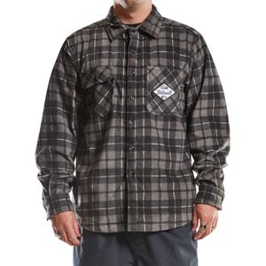 THIRTYTWO REST STOP SHIRT CHARCOAL S