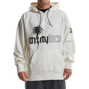 THIRTYTWO SPRING BREAK REPEL HOODIE WHITE M