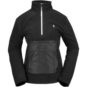 Volcom POLAR FLEECE HALF ZIP BLACK M