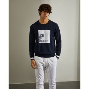 Lion of Porches Jersey Navy