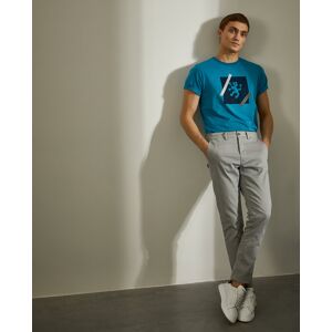 Lion of Porches Pantalón chino slim fit Gris