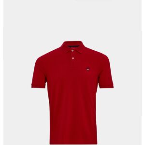 Lion of Porches Polo slim fit Rojo