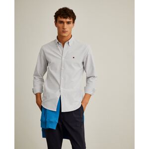 Lion of Porches Camisa oxford Navy