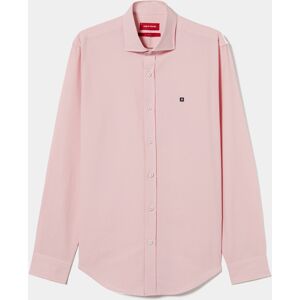 Lion of Porches Camisa popelín slim fit Rosa Claro