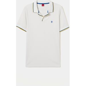 Lion of Porches Polo slim fit Blanco