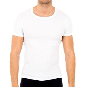 Camiseta Caballero Tirantes Abanderado Talla M Color Blanco