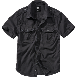 Brandit Camisa  Vintage Negra