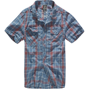 Brandit Camiseta  Roadstar Rojo-Azul