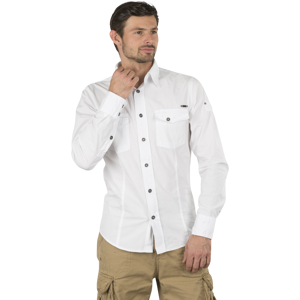 Brandit Camisa  Slim Blanco