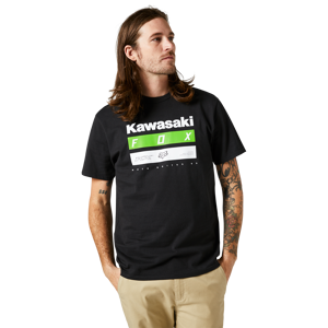 FOX Camiseta  Kawi Stripes SS Premium Negra