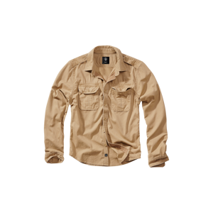 Brandit Camisa  Vintage Camel