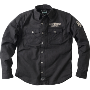 West Coast Choppers Chaqueta  Forged Negra