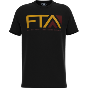 FTA Camiseta  Full Throttle Premium Negro-Dorado