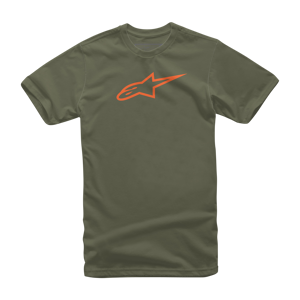 Alpinestars Camiseta  Ageless Classic Verde-Naranja