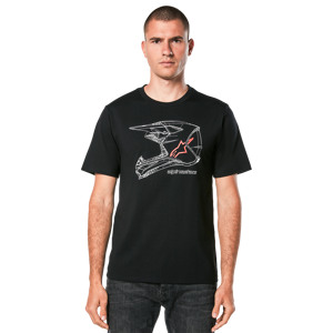 Alpinestars Camiseta  MX Helmet CSF Negra