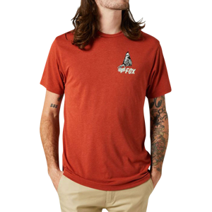 FOX Camiseta  IN SEQUENCE SS TECH Rojo Arcilla